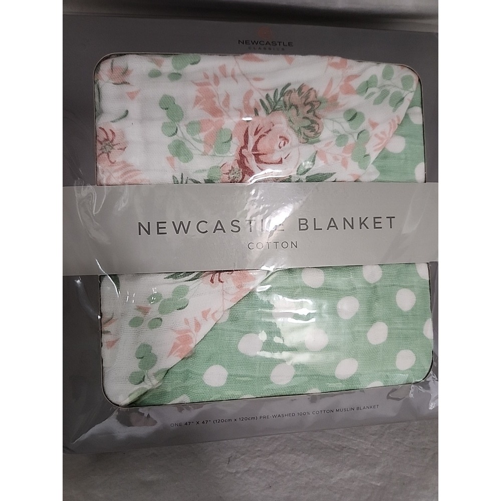 Newcastle Classics Cotton Muslin Blanket 47" By 47"